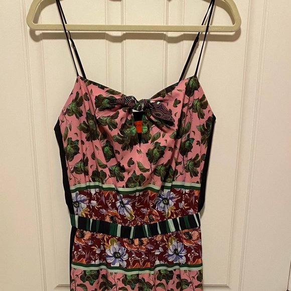 Asos Clover Canyon Floral Collage Jumpsuit